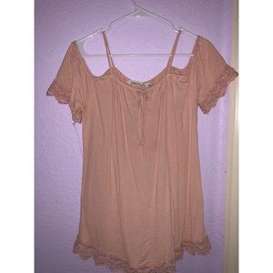 Open Shoulder Tank Top